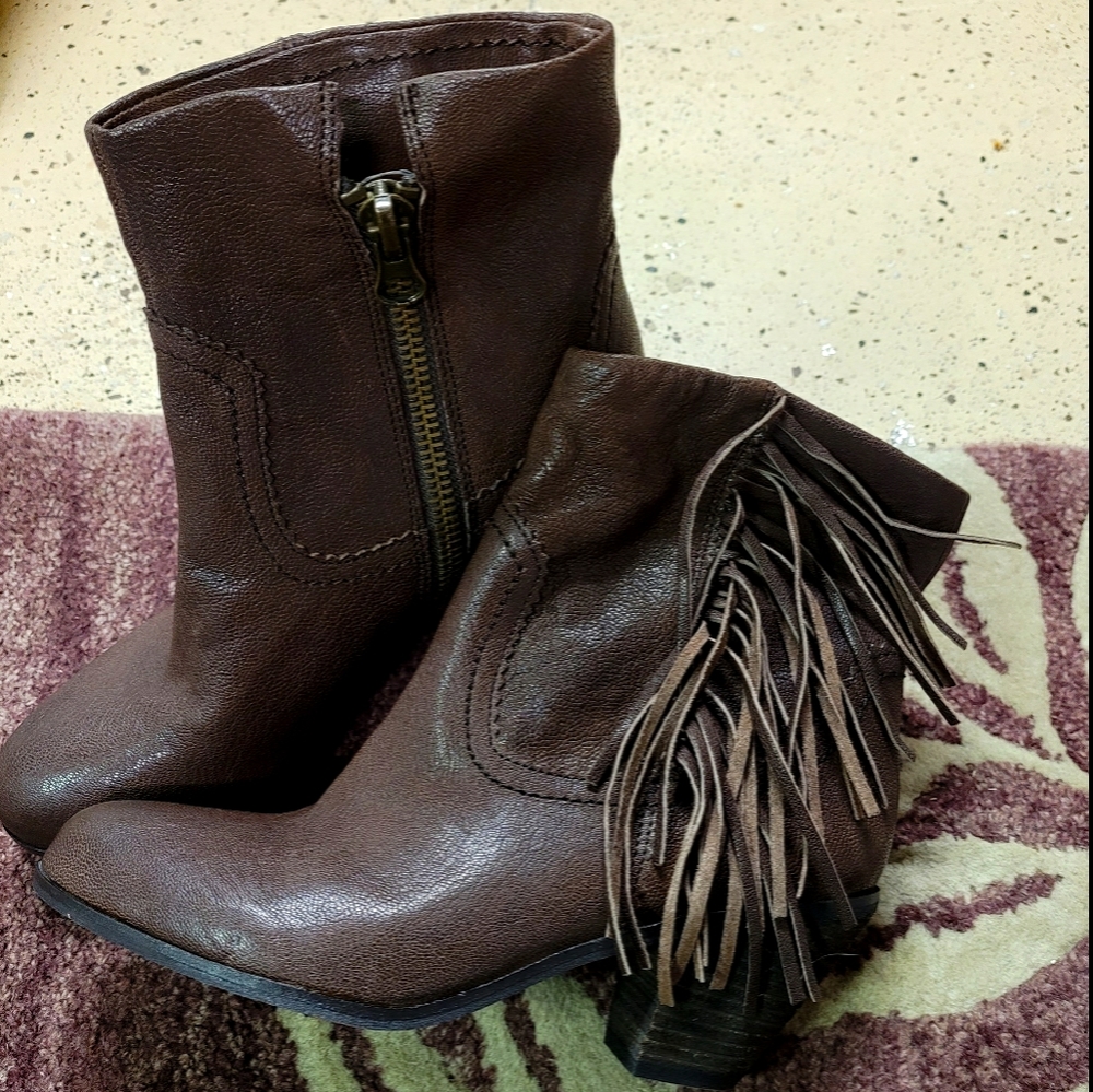 Sam Edelman Fringe Boots